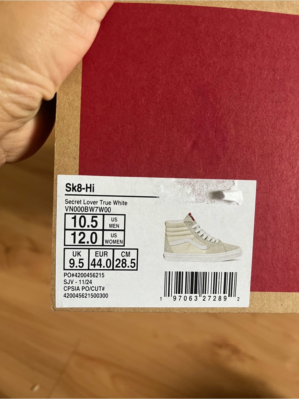 Vans Sk8-Hi Secret Lover True White
Women 12.US - Picture 10 of 10